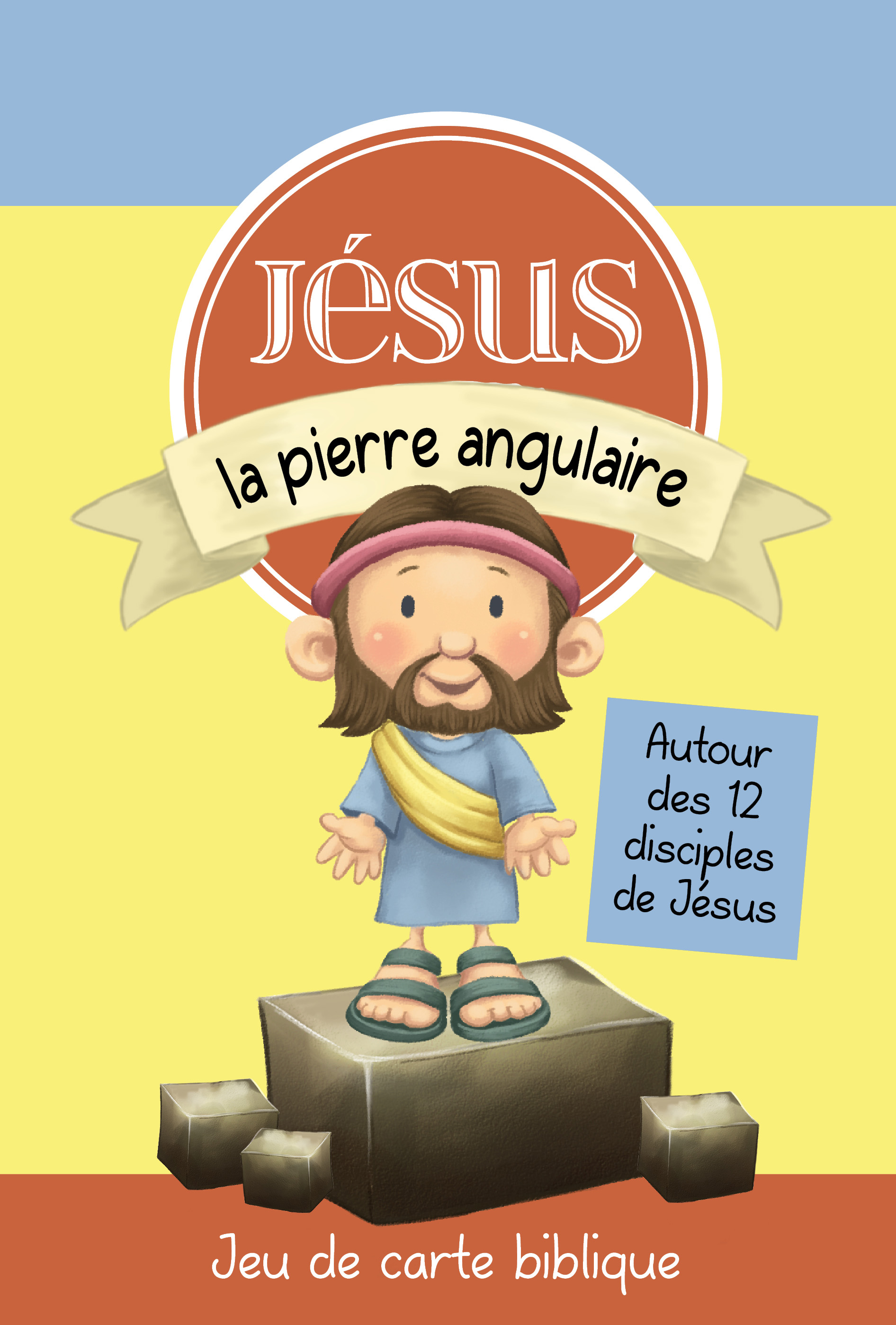 Jésus la pierre angulaire Jeu de cartes biblique autour des 12