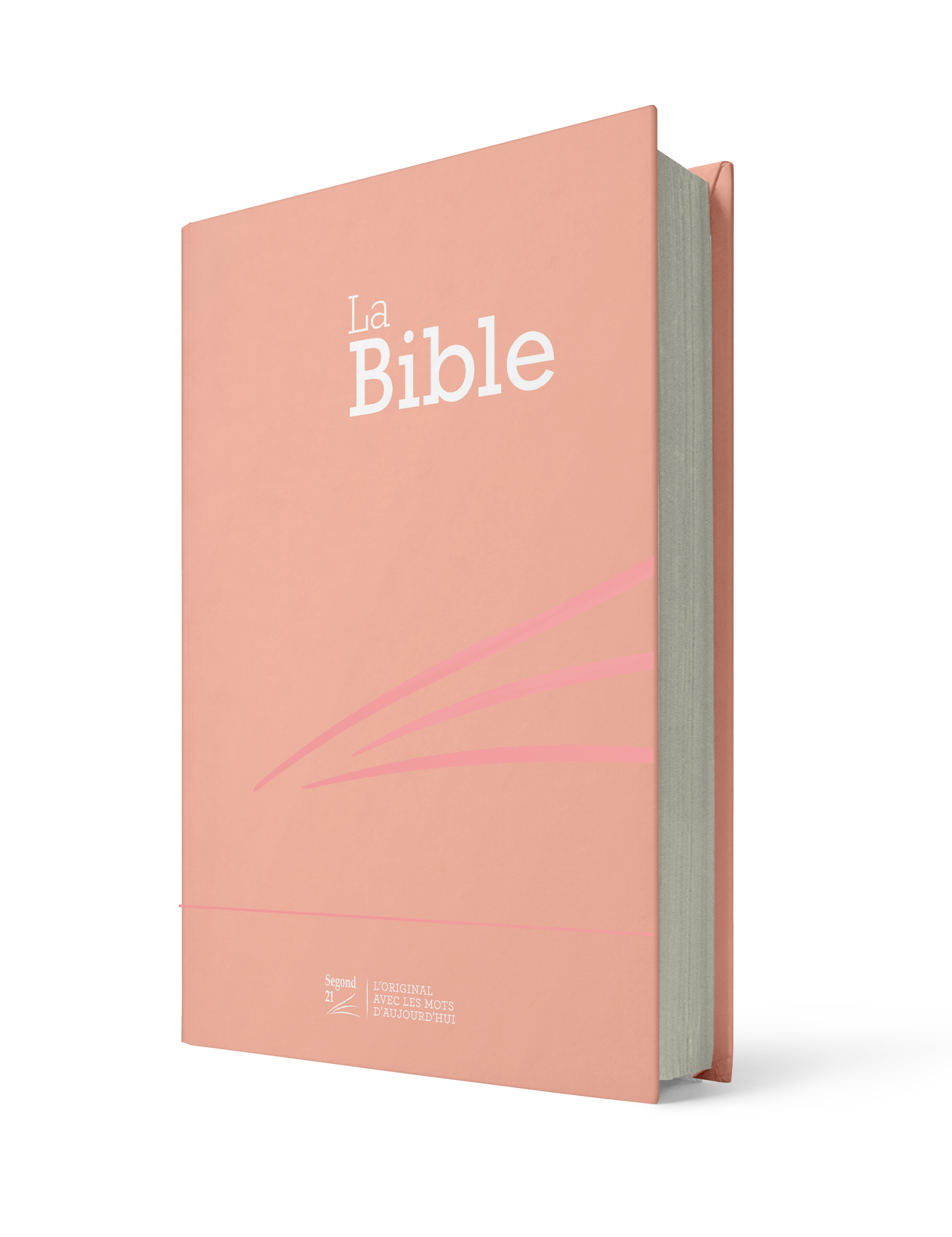 Bible Segond 21 Compacte Couverture Rigide Skivertex Rose Guimauve