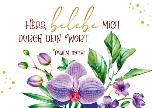 Postkarte Herr belebe mich - 10 Stück pro Päckchen