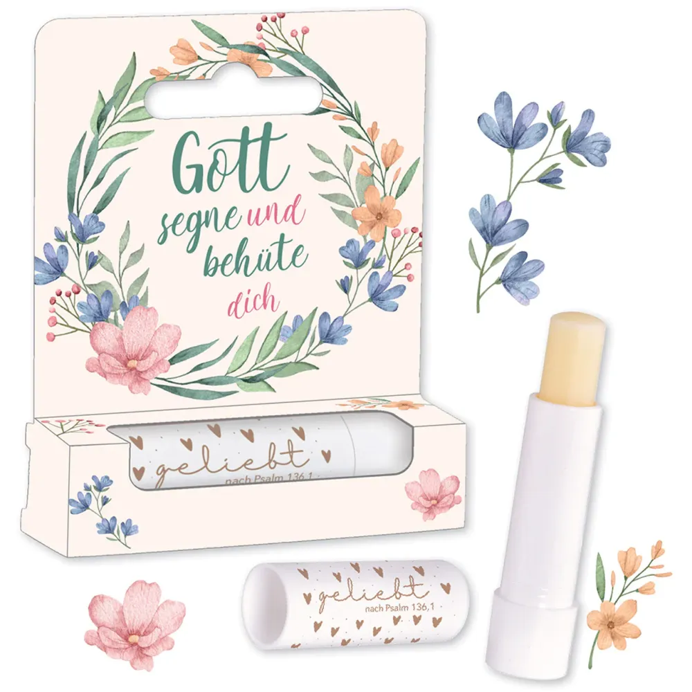 Lippen - Pflegestift - Gott segne und behüte dich