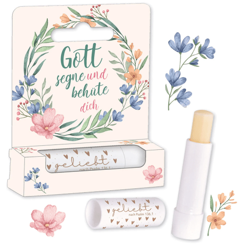 Lippen - Pflegestift - Gott segne und behüte dich