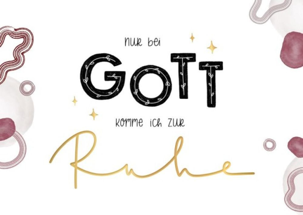 Himmelsglück - Postkarten-Set (12 Postkarten) - Bibel-Lettering Postkarten-Set