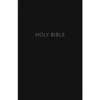 Anglais, Bible, NKJV, Pew Bible, reliée, noire