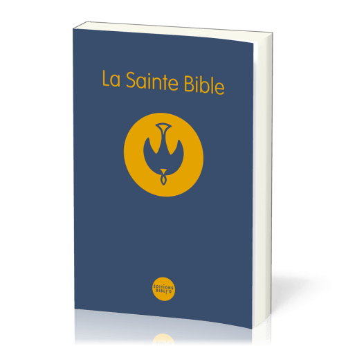 Bible à la Colombe Segond 1978, marine - brochée souple