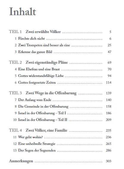 Gottes Plan für Israel und die Gemeinde