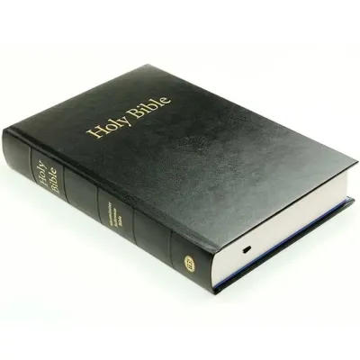 Anglais, Bible, King James Version, rigide, noire