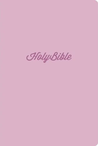Anglais, Bible King James Version, brochée slim, rose