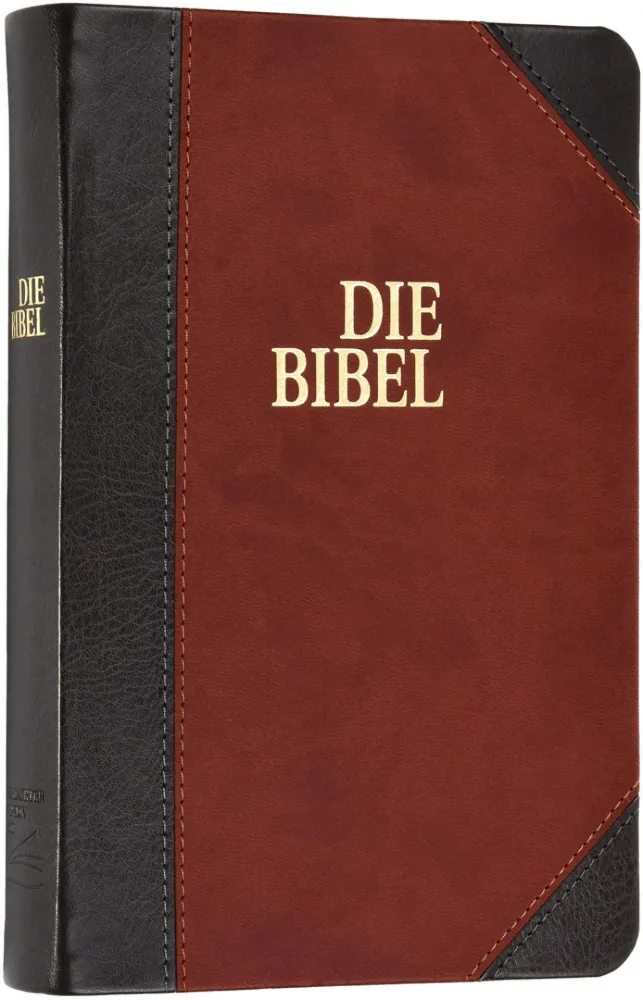 Allemand, Bible Schlachter 2000 [poche] références, parallèles, similicuir gris-brun [nouvelle...