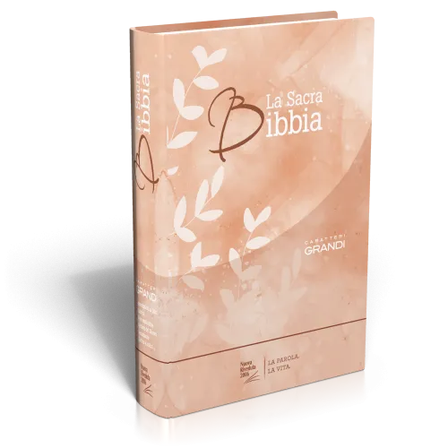 Italien, Bible NR2006 gros caractères - Modèle rigide, toilé matelassé