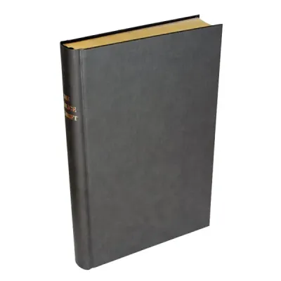 Elberfelder Perlbibel 1927 Grossdruck - Hardcover Baladek schwarz Goldschnitt