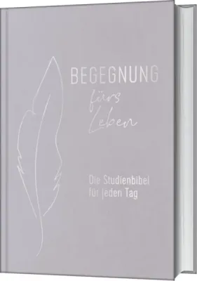 Begegnung fürs Leben - Leder - Die Studienbibel für jeden Tag