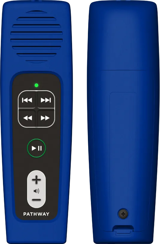 Bible Segond 21 audio - Modèle Pathway - livré avec écouteurs et câble de charge USB