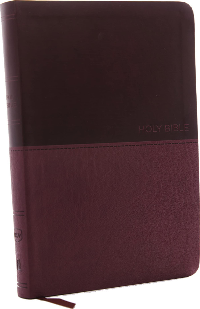 Anglais, Bible New King James Version, cuir rouge