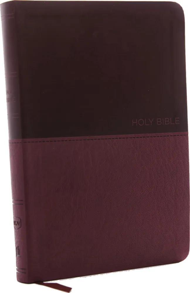 Anglais, Bible, New King James Version, cuir rouge