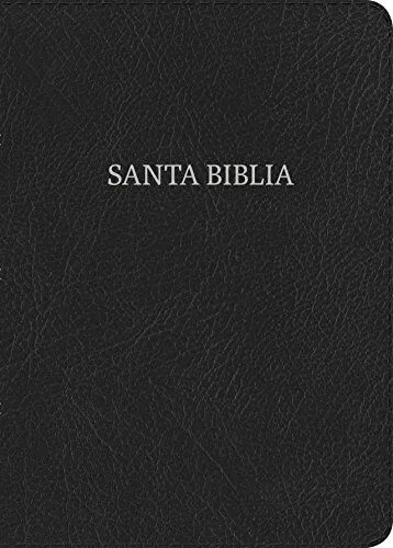 Espagnol, Bible, Reina Valera 1960, très gros caractères, fibrocuir, noir