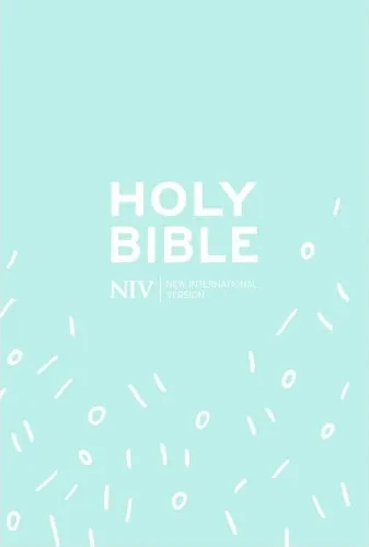 Anglais, Bible, New Internationall Version, Pocket, menthe, fermeture éclair