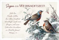 Minikarten Weihnachten Meisterwerke unveredelt