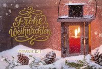 12 Minikarten Weihnachten Fotomotive veredelt