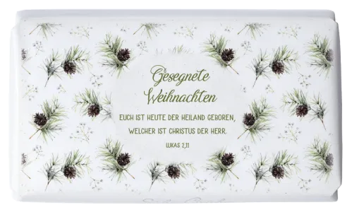 Schokolade Weihnachten Euch ist heute der Heiland geborgen - Lukas 2,11