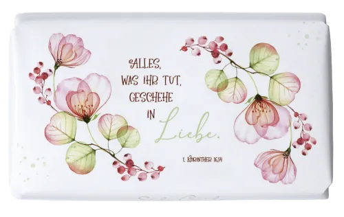 Schokolade Jahreslosung - 1. Kor. 16,14