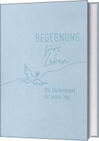 Begegnung fürs Leben - Kunstleder - Die Studienbibel für jeden Tag