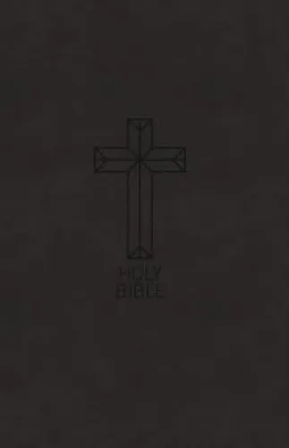 Anglais, Bible New King James Version, très gros caractères, similicuir, noire - NKJV Holy Bible,...