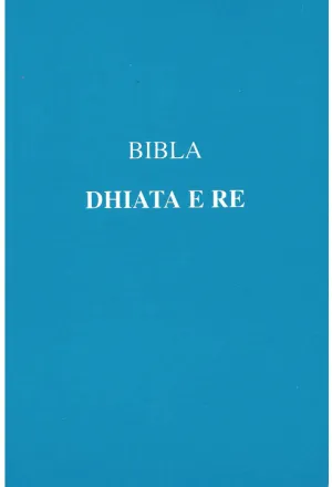 Albanais, Nouveau Testament, broché, bleu