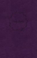 Anglais, Bible, New King James Version, grand format, violet