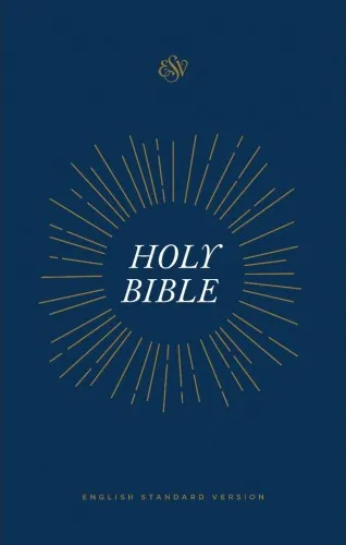 Anglais, Bible English Standard Version, paperback, bleue