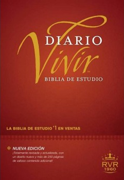 Espagnol, Bible d'Etude, Reina Valera 1960, Biblia de Estudio Diario Vivir, rigide, couverture...