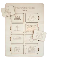 Der Gute Hirte - Das handgefertigte Lernpuzzle hilft den Kleinsten dabei, den Psalm 23...