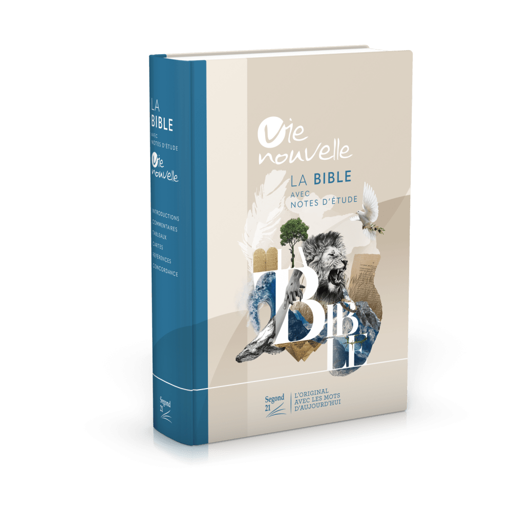 Bible d'étude Vie nouvelle, Segond 21 - couverture rigide illustrée