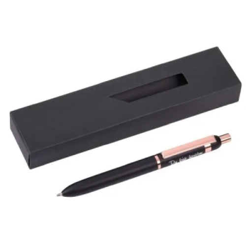 Du bist kostbar - Metall-Kugelschreiber in Etui Ausführung: Leah - Mine kann ersetzt werden