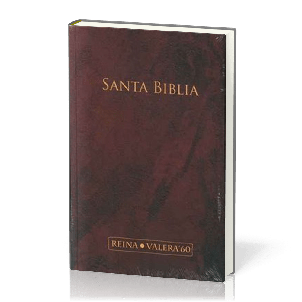 Espagnol, Bible Reina Valera 1960, bordeaux, rigide - Grand format