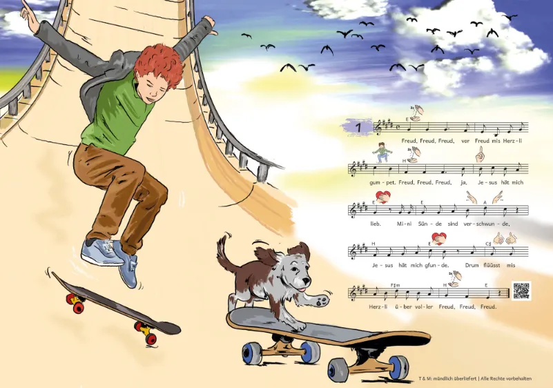 Freudesprüng (Liederbuch) - Christlichi Chinderlieder uf Schwiizerdütsch