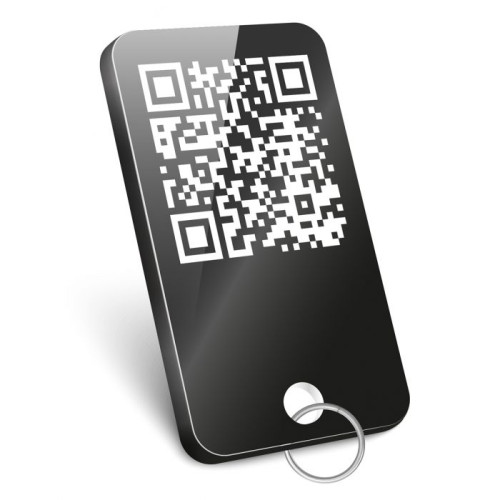 Keychain Qr-code Digital Bible App - QR-code führt zu vielen Bibeln und mehr in 80 Sprachen