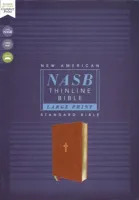 Anglais, Bible New American Standard Bible, gros caractères, similicuir, brune