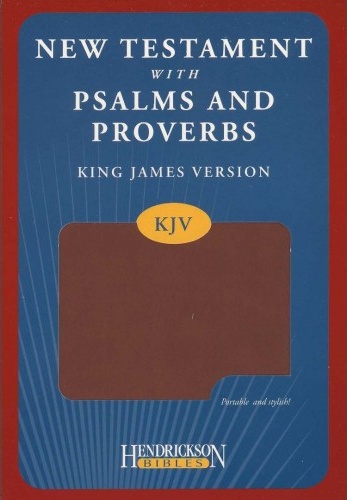 Anglais, Nouveau Testament, Psaumes & Proverbes, King James Version, flexi, espresso - KJV New...