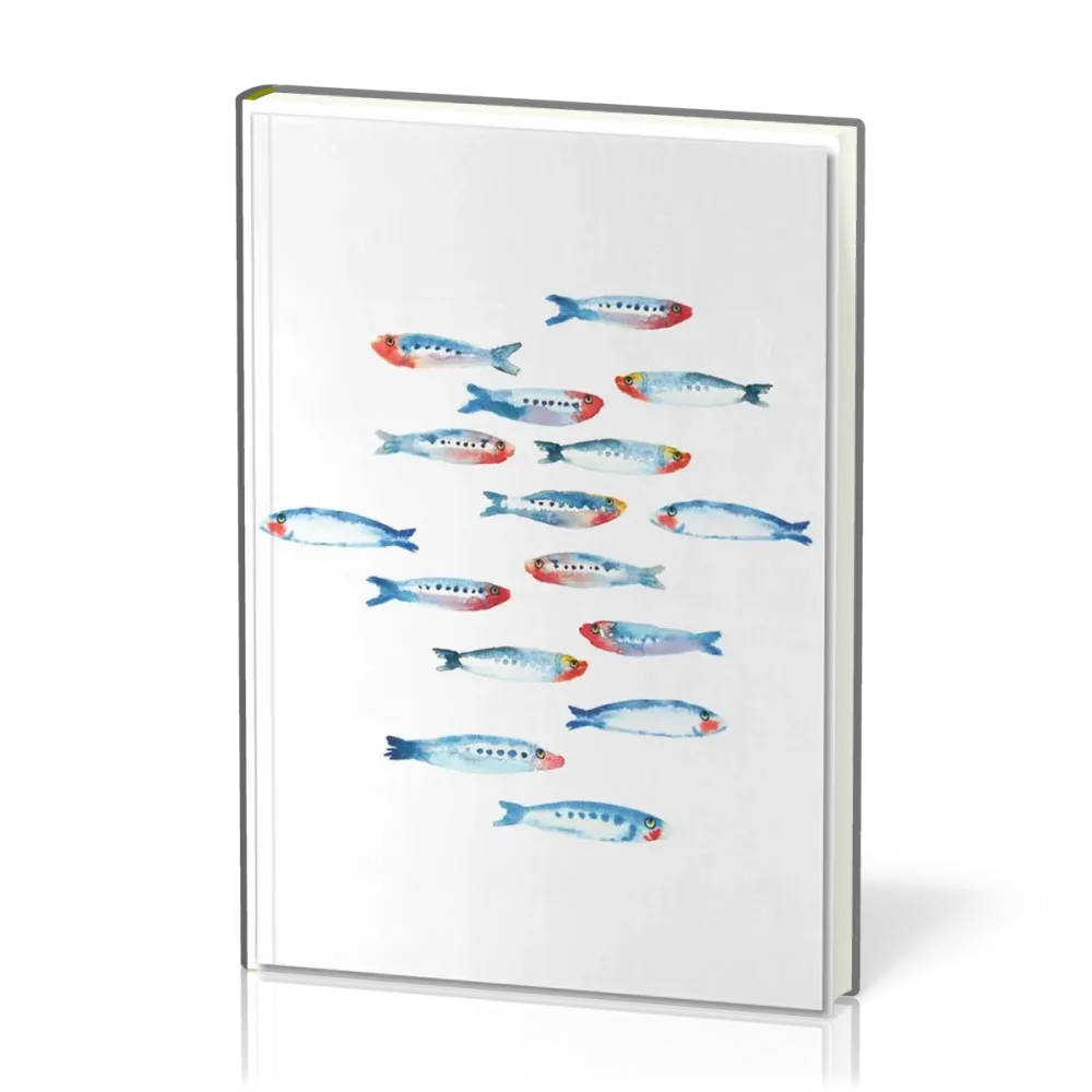 Notizbuch Sardinen - A5 Gepunktet