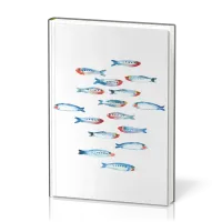 Notizbuch Sardinen - A5 Gepunktet