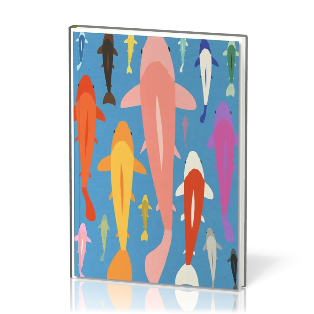 Notizblock Koi Fische - zum Abreissen liniert