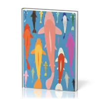 Notizblock Koi Fische - zum Abreissen liniert