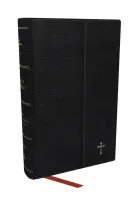 Anglais, Bible, NKJV, compacte souple noire, fermeture magnétique, références parallèles, paroles...