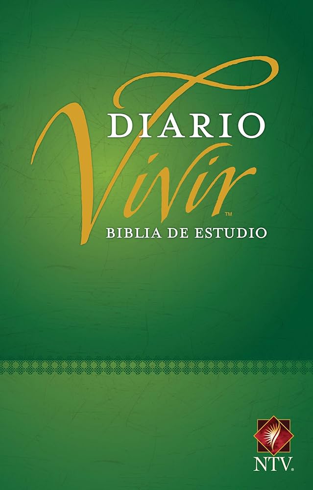 Espagnol, Bible, Nueva Traducción Viviente, Biblia de Estudio Diario Vivir, cartonnée, verte