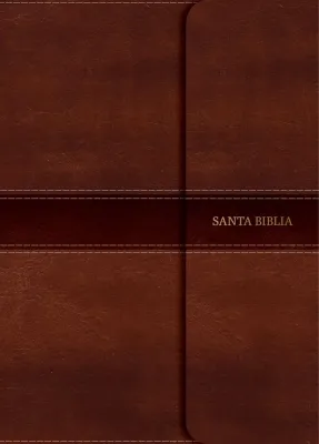 Espagnol, Bible Reina Valera 1960, compact, grands caractères, fibrocuir, marron
