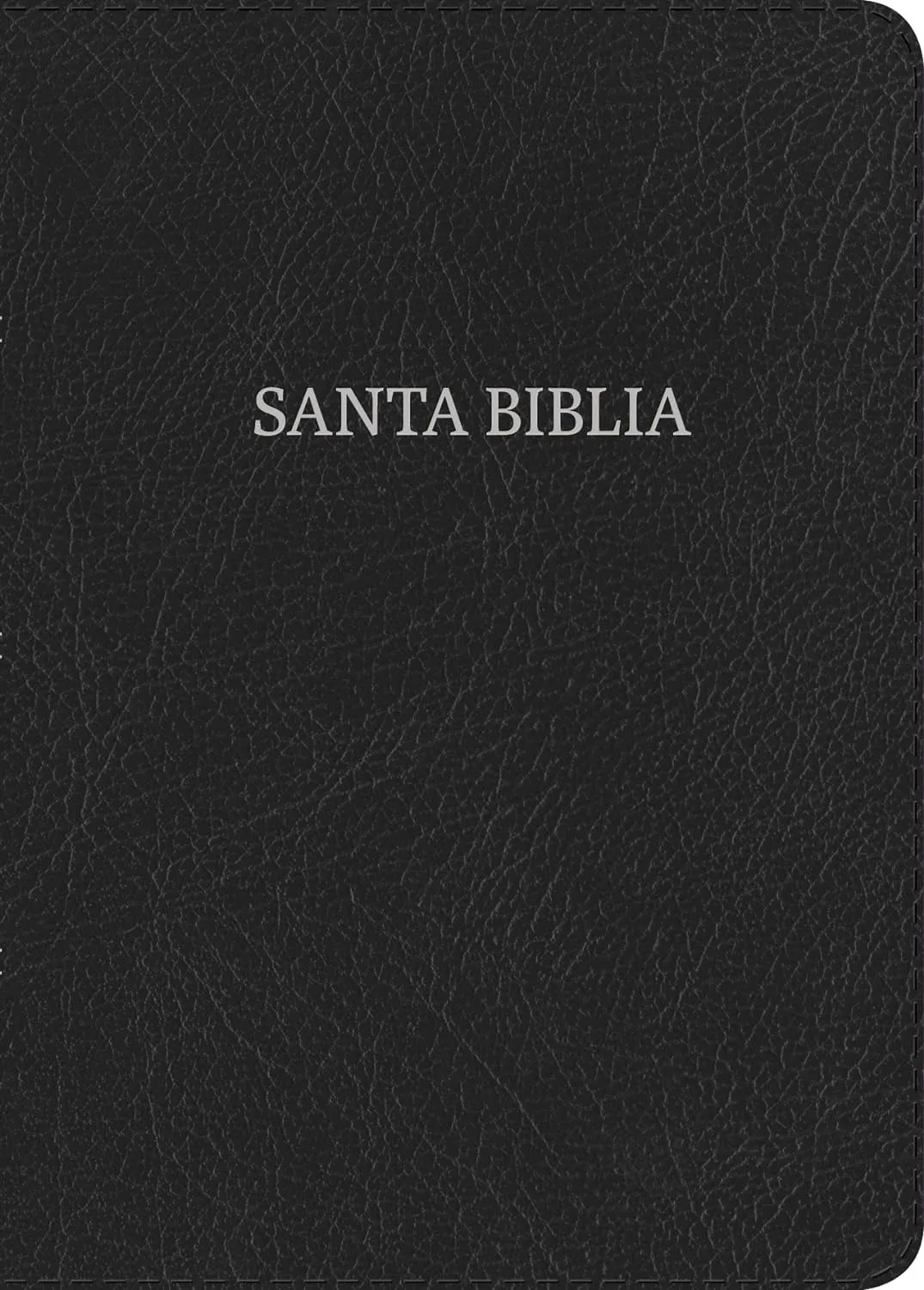 Espagnol, Bible Reina Valera 1960, très grands caractères, noire, fibrocuir, onglets
