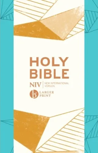 Anglais, Bible, New International Version, NIV, gros caractères, similicuir, bleue