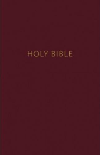 Anglais, Bible New King James Version, cartonnée, bordeaux