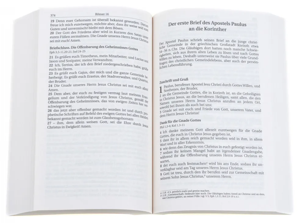 Allemand, Nouveau Testament Schlachter 2000 - poche, couverture illustrée