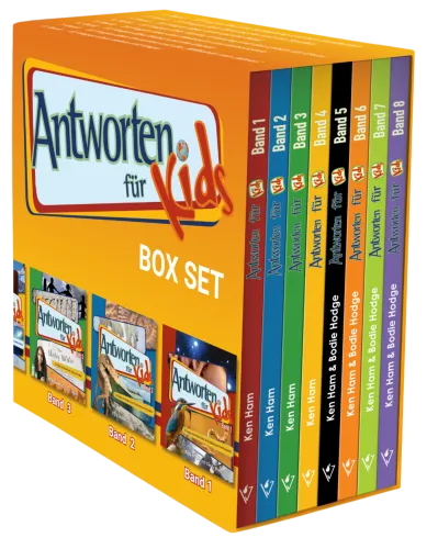 Antworten für Kids”-Box - 8 Hardcover-Bücher